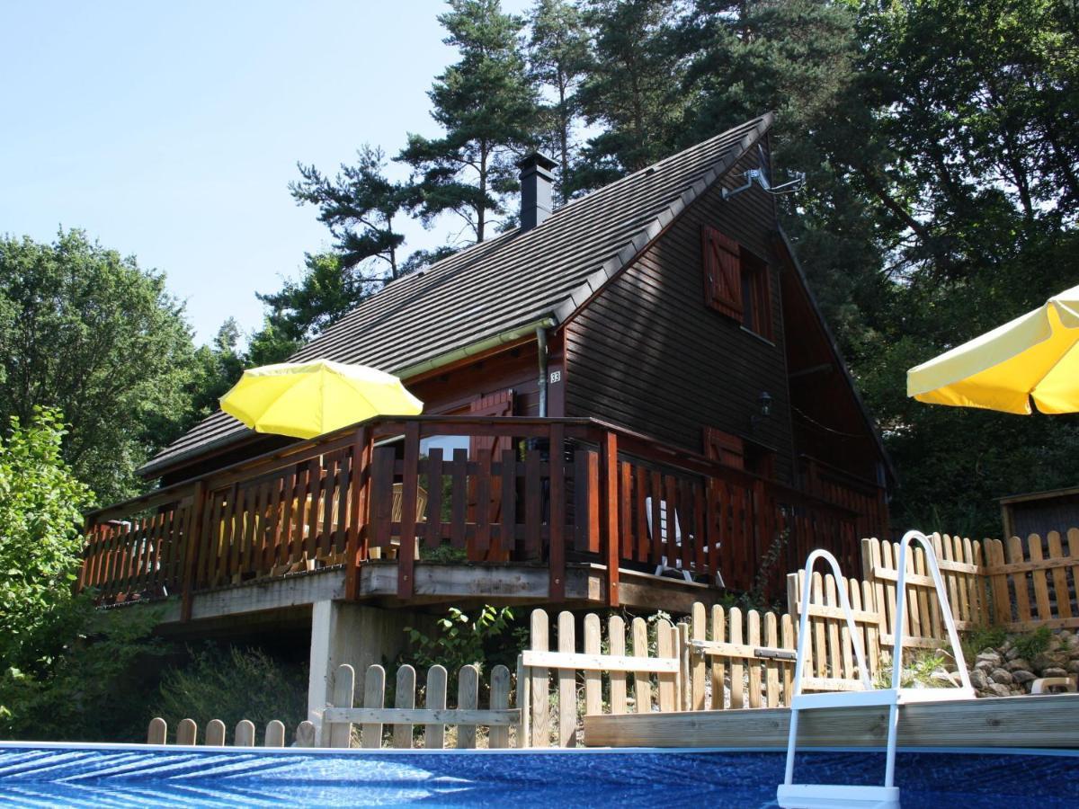 Pretty Chalet In Beaulieu With Private Pool Экстерьер фото